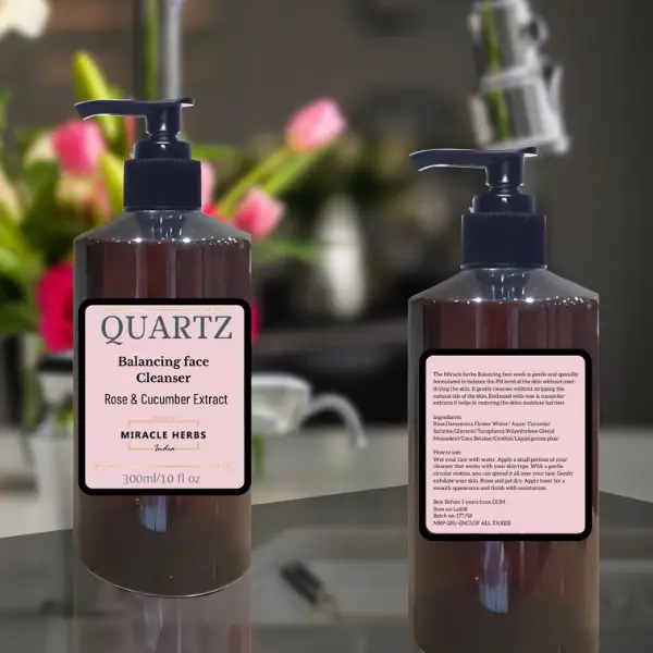 Miracle Herbs Quartz Balancing face Cleanser Brown