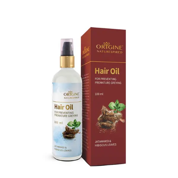 Origine Naturespired Hair Oil for Preventing Premature Greying - Herbkart