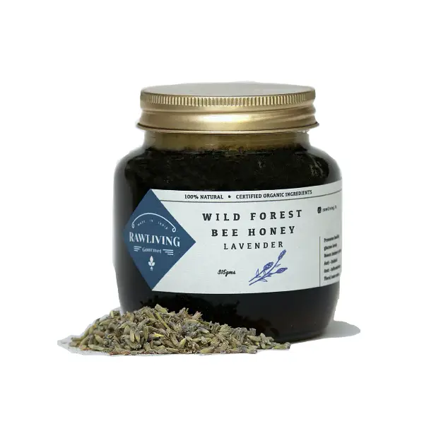 Lavender Honey, Raw Wild Forest Organic Bee Honey, 315 gm