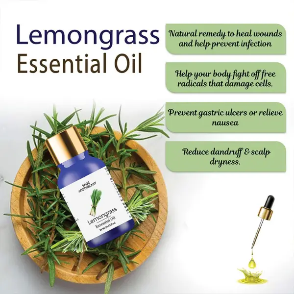 Lemongrass Essential Oil - Essential Oil Apothecary