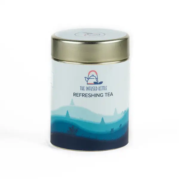 Refreshing Tea, Green Tea Blended With Lemongrass And Mint, 50 gm