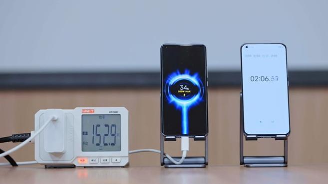 小米：200W 有線快充電池壽命遠高於行業標準