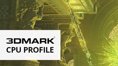 3DMark推出CPU專用測試工具CPU Profile，可對比不同執行緒下的CPU效能