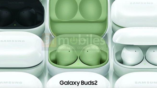 三星Galaxy Buds 2官方渲染圖曝光 或於今日推出