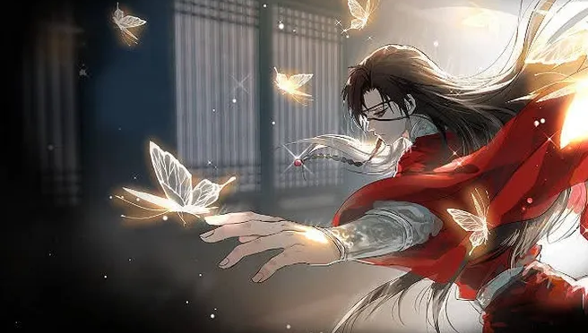 《天官賜福》中，花城為什麼不怕紅鏡，是因為過於強大嗎？