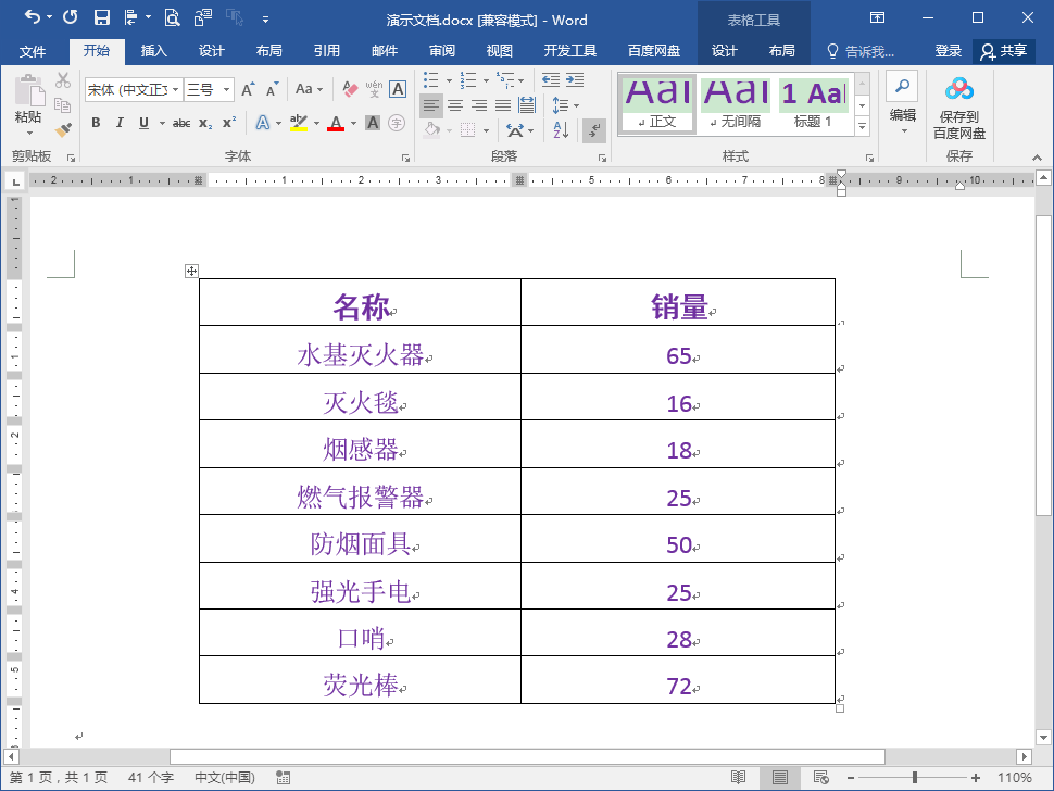 Word辦公技巧：文件表格資料降序排序技巧