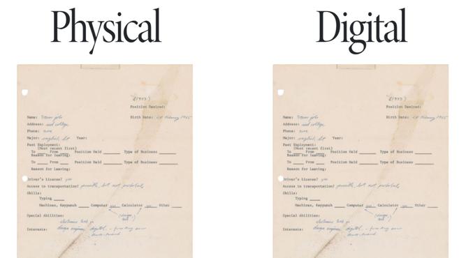 喬布斯首份手寫求職信再次被拍賣