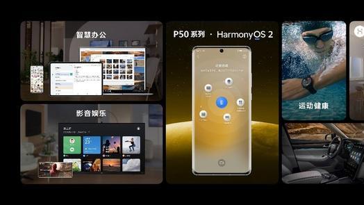 華為P50搭載HarmonyOS 2，鴻蒙升級使用者已突破4000萬