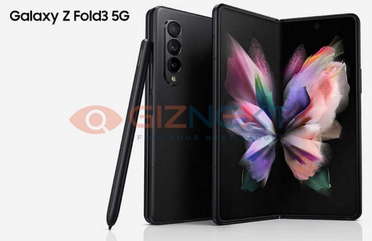 Galaxy Z Fold 3、Z Flip 3特色曝光，搭載螢幕下鏡頭與防水設計