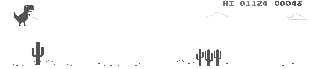 Chrome恐龍小遊戲