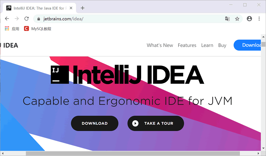 IntelliJ IDEA官方下載頁面