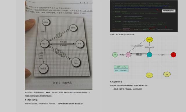 Java多執行緒知識點總結（思維導圖+源碼筆記），已整理成PDF版文件