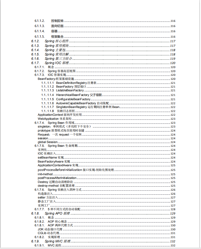 Java開發3年面試老被問到原理？不慌！SSM框架+JVM原理文件送給你