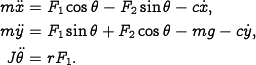 PVTOL dynamics