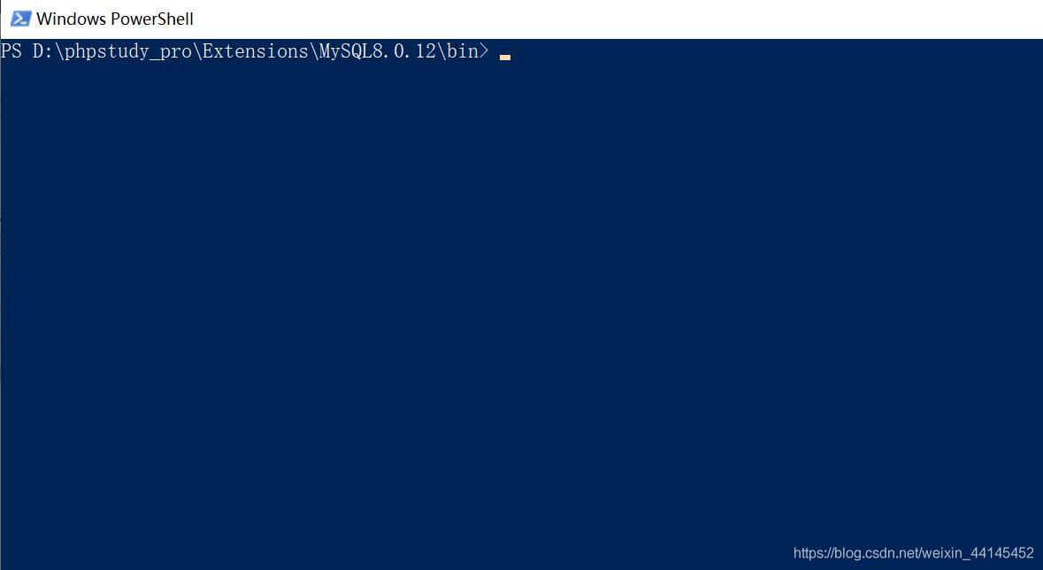 開啟Powershell