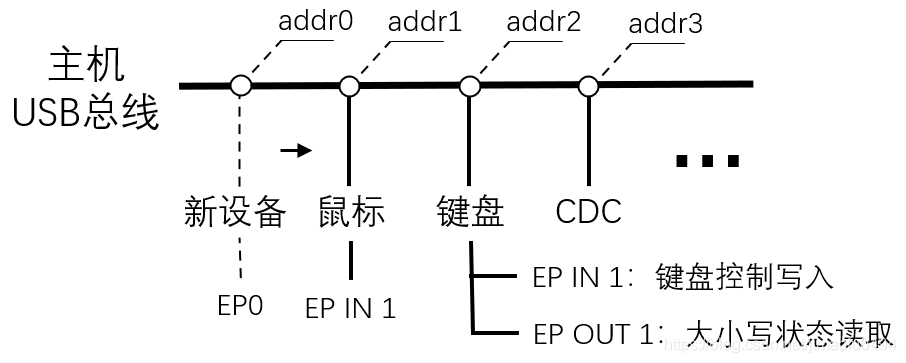 USB Addr + EP