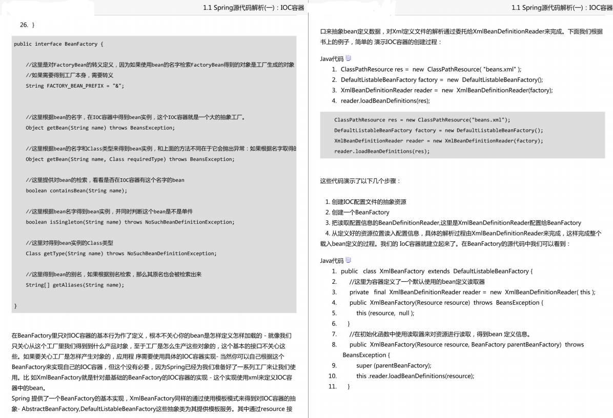 阿里P8架構師Spring源碼閱讀心得，都記錄在這份PDF文件裡面了