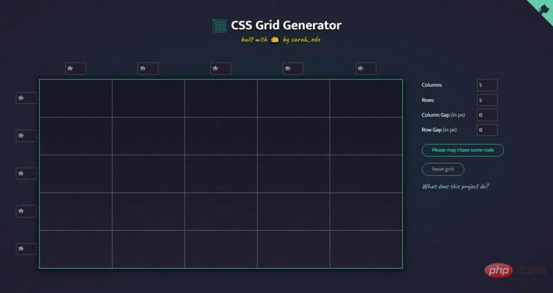 CSS Grid Generator