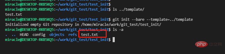 git init --template