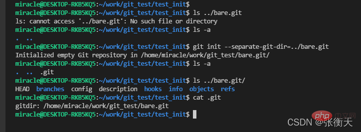 git init --separate