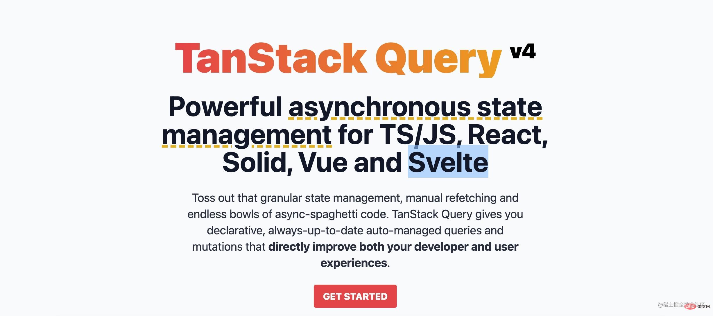 https://tanstack.com/query/v4