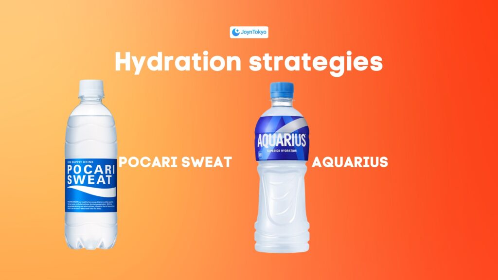 heat stroke in japan - Hydration drinks in japan