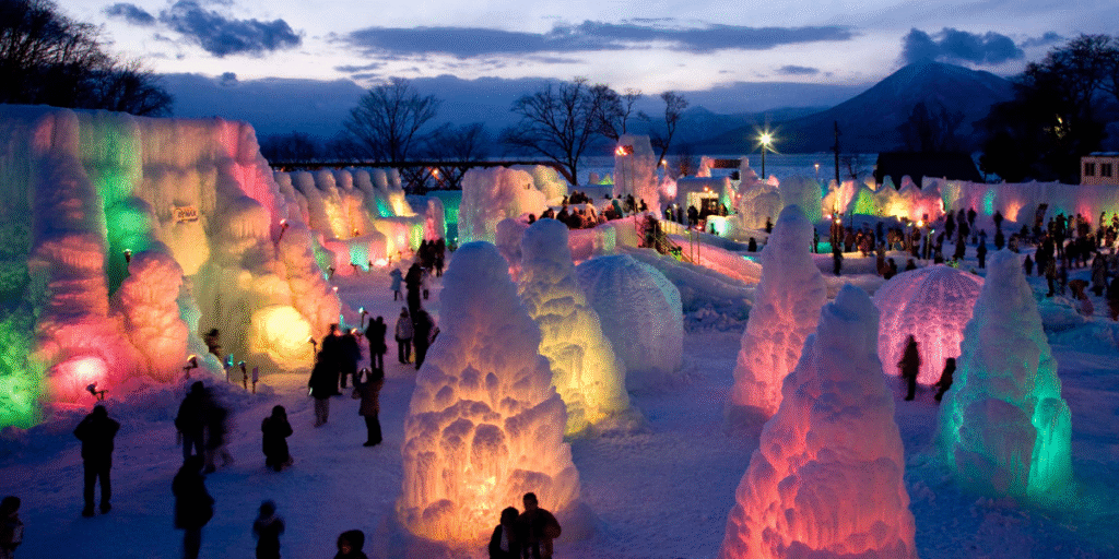 Lake Shikotsu Ice Festival