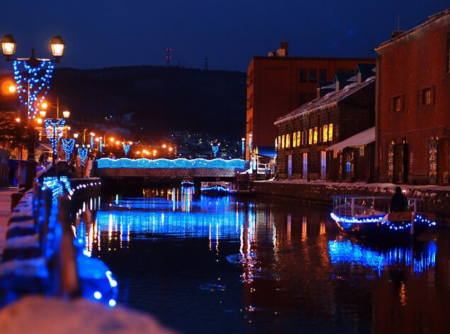 otaru canal illumination