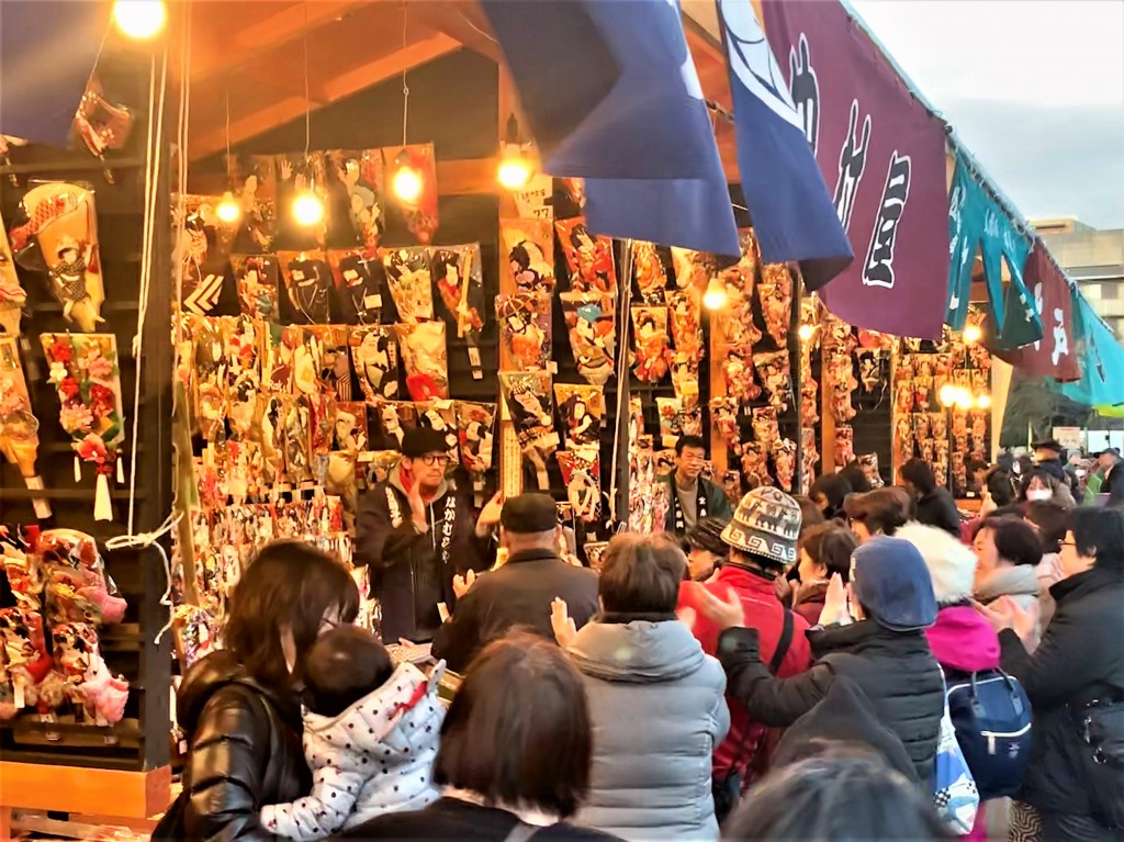 Sensoji Temple Hagoita Market