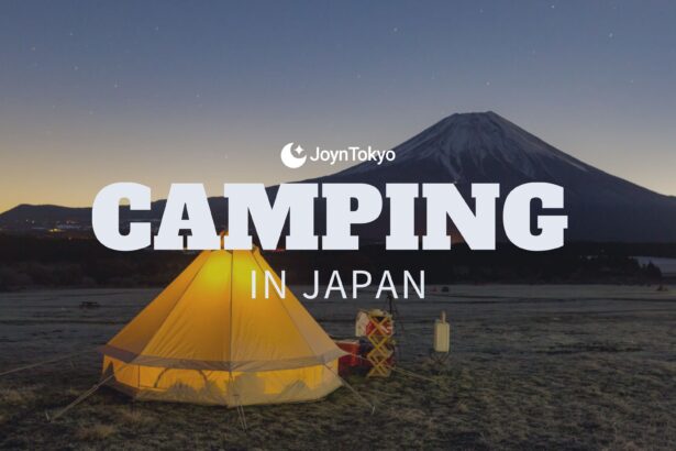 camping in japan
