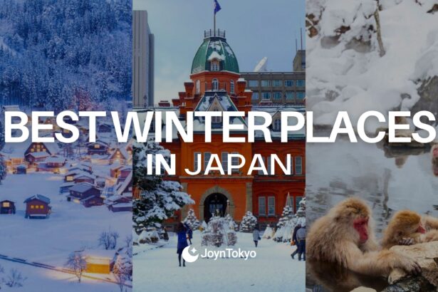 winter places in japan