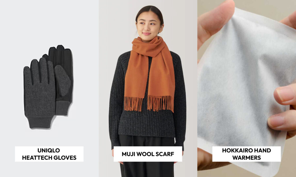 Accessories for Japan Winter