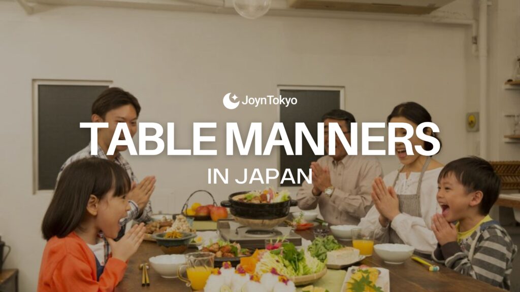 table manners in japan