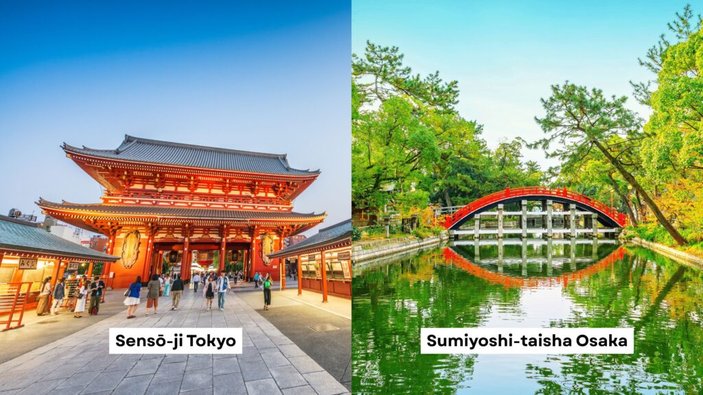 Hatsumode popular places in japan