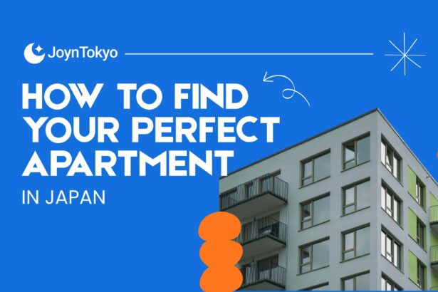 find apartment in japan