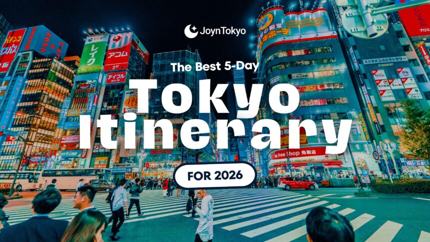 tokyo itinerary