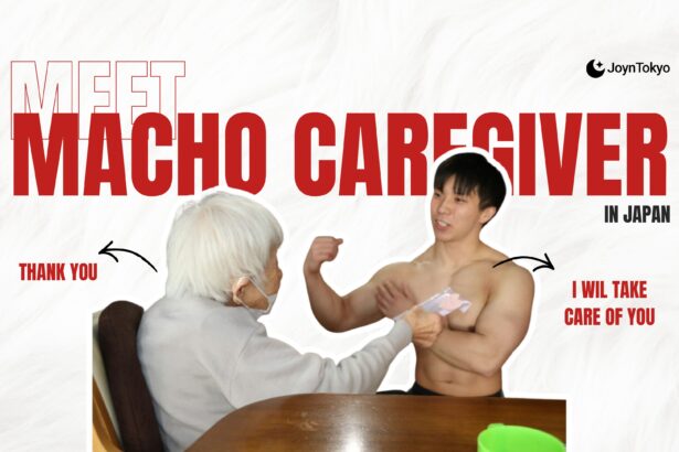 MACHO CAREGIVER IN JAPAN