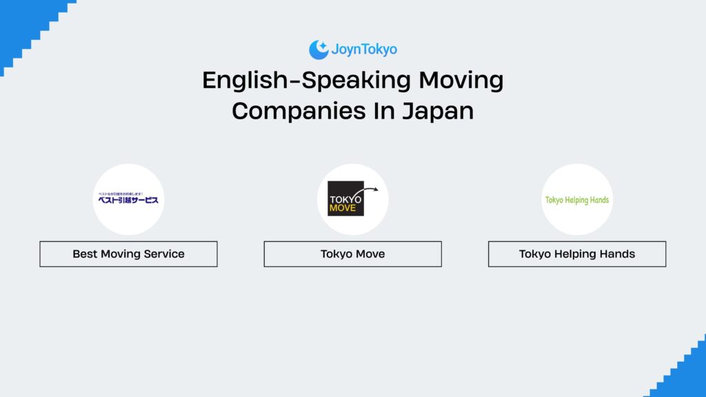English-Speaking Moving Companies In Japan
