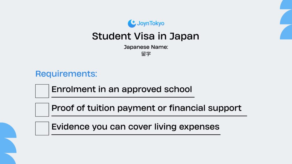 Student Visa in Japan
