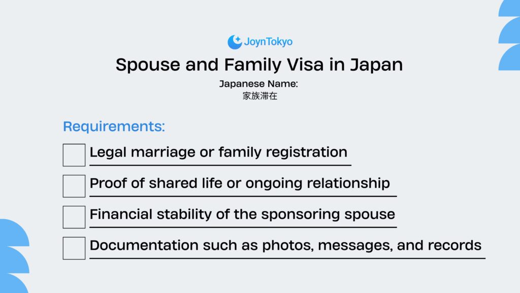 Dependent Visa in Japan