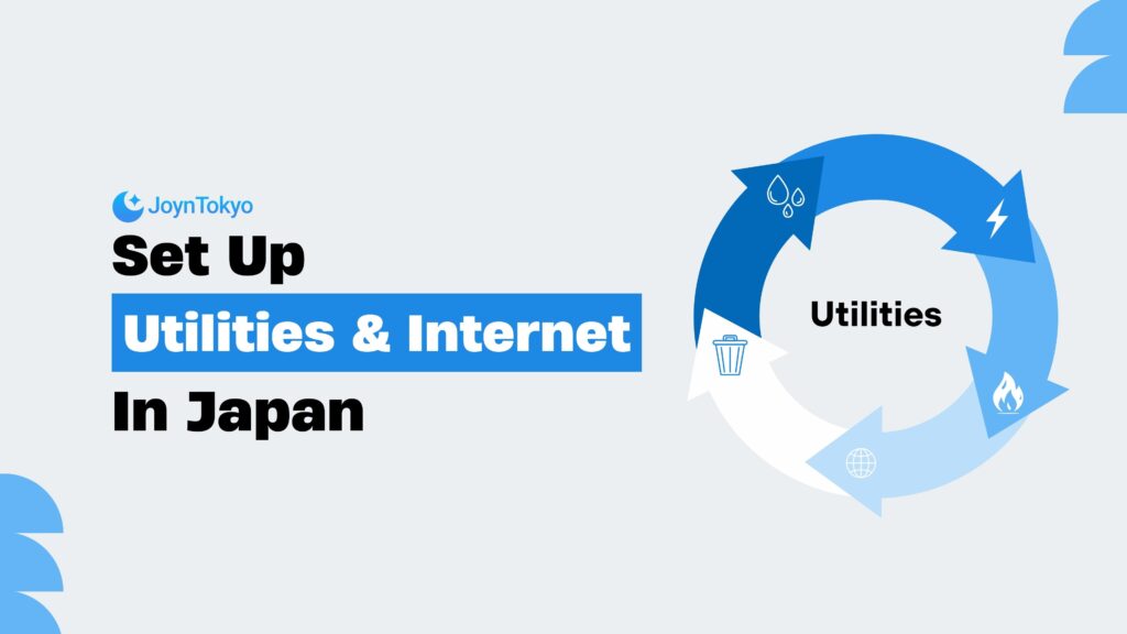 set up utilities in japan