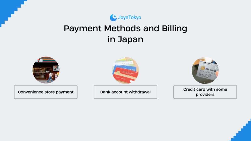 Payment Methods and Billing in Japan