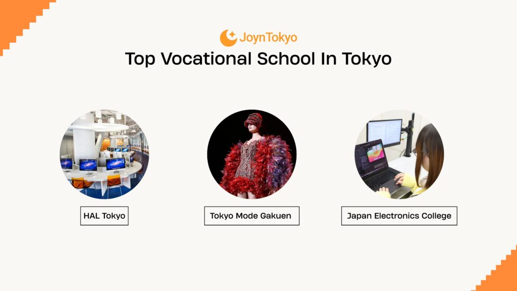 top vocational school in japan