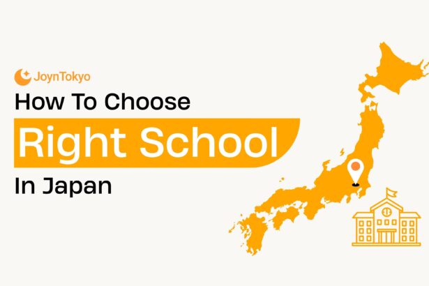 how to choose right school in japan