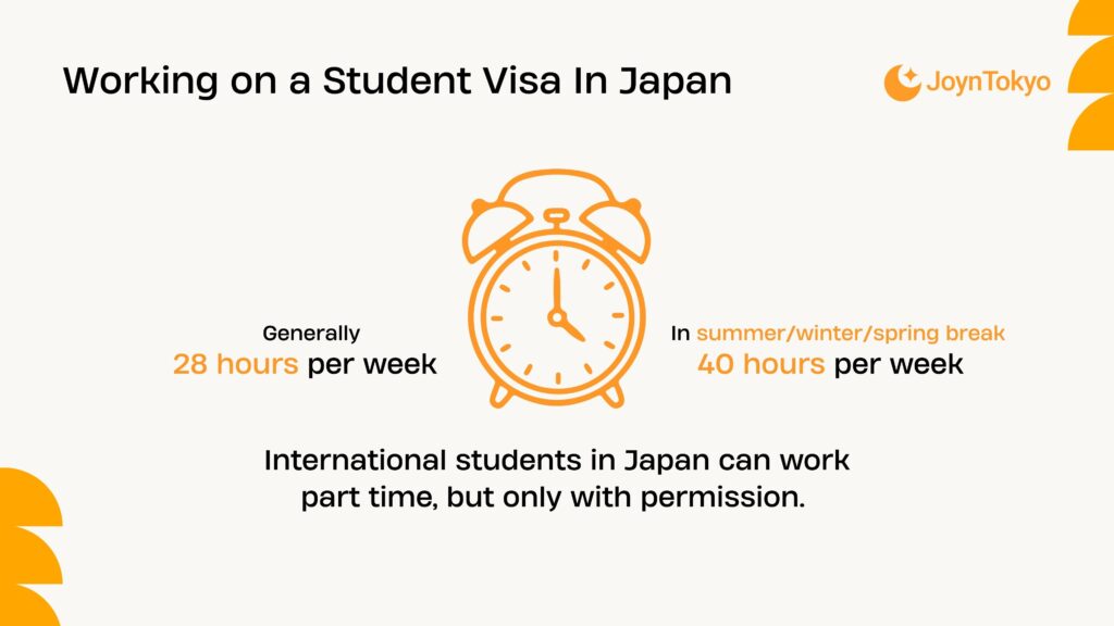 Working on a Student Visa In Japan