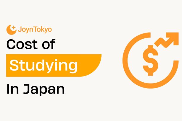 cost of studying in japan