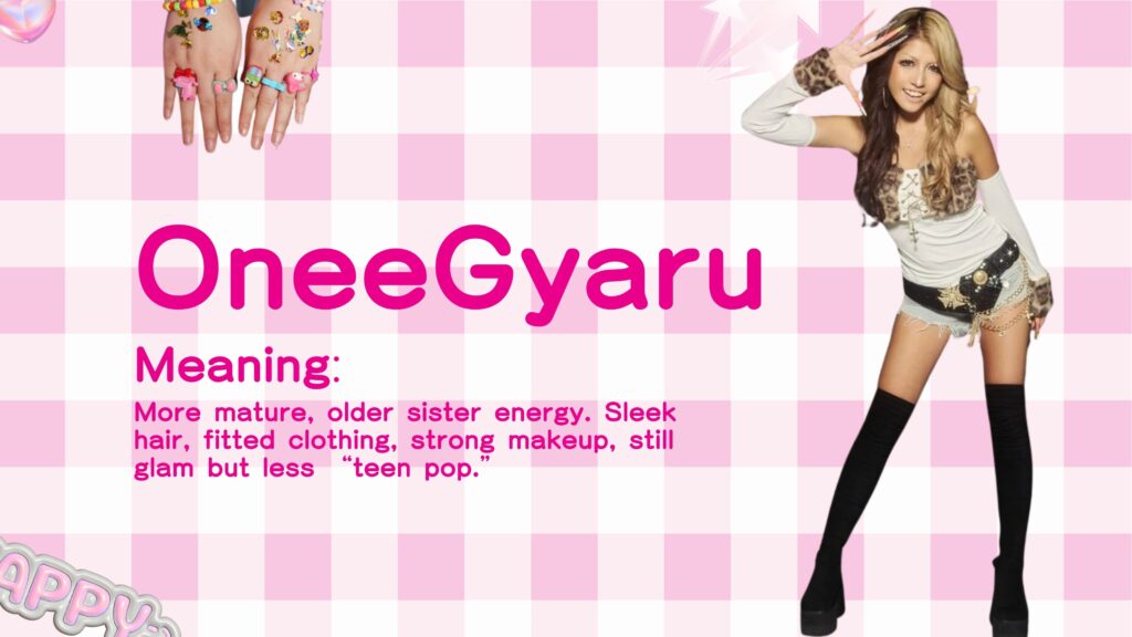 gyaru - oneegyaru meaning