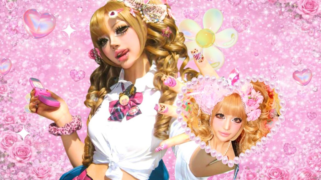 gyaru - gyaru makeup