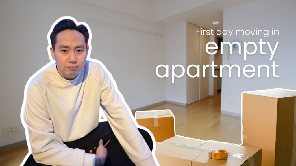 moving to japan - empty house