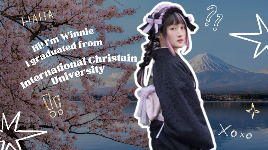 studying in japan - Winnie 1